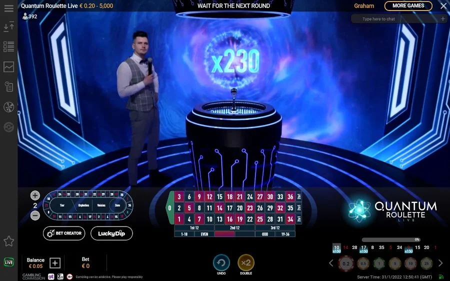 Quantum Roulette